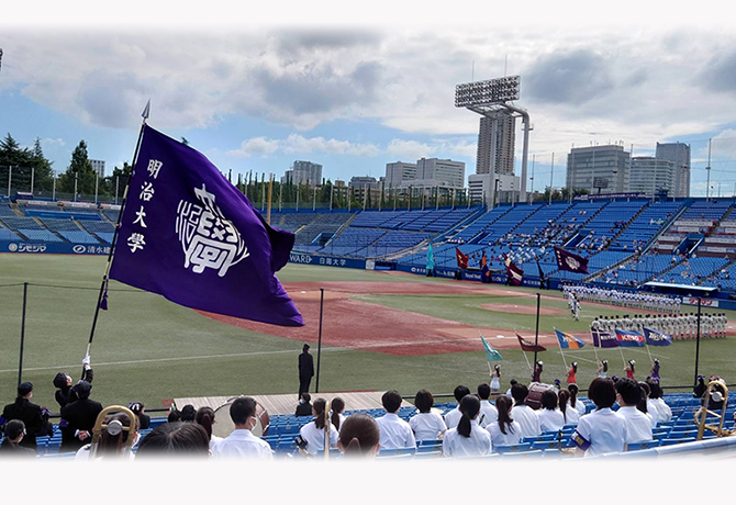 秋の東京六大学野球観戦会を行いました