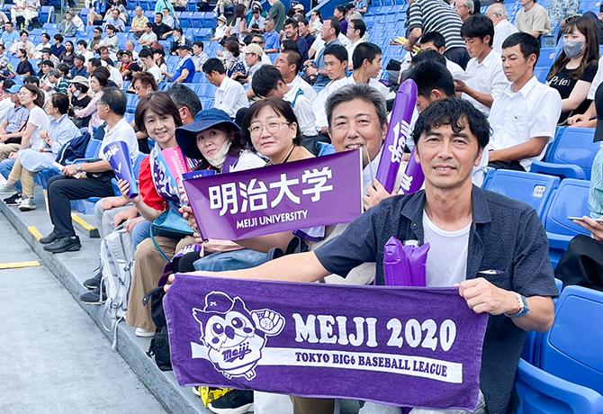 東京六大学野球　秋季リーグ戦　応援企画