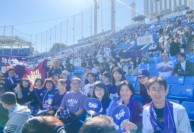 優勝への望みをかけた大事な1戦！（対法政大学リーグ最終戦初戦）