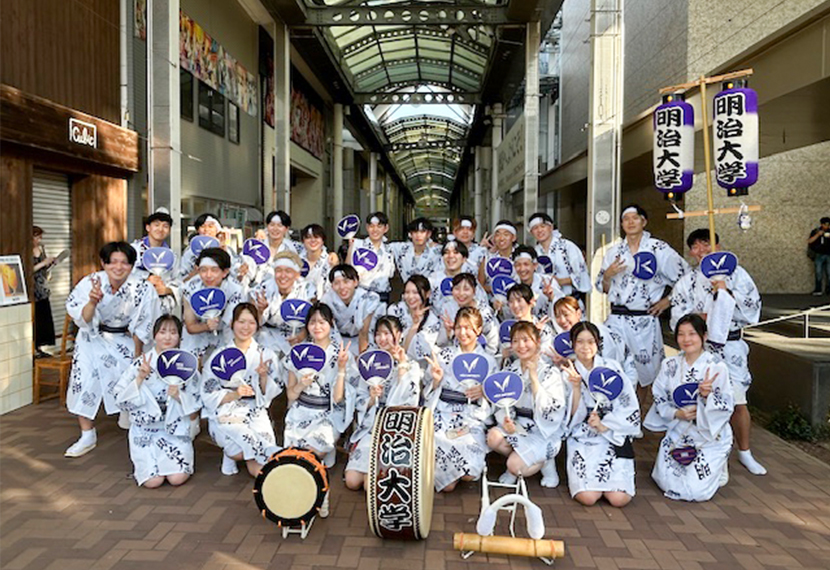 阿波踊り・明治大学連（関東学生合同連）