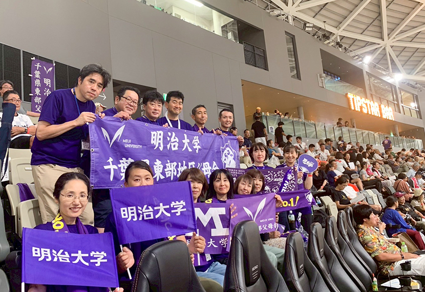 インカレ自転車競技大会応援会を実施しました
