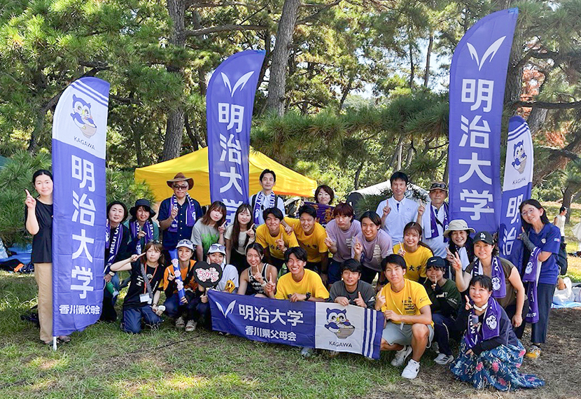 2025年日本学生トライアスロン選手権大会（インカレ）の応援会