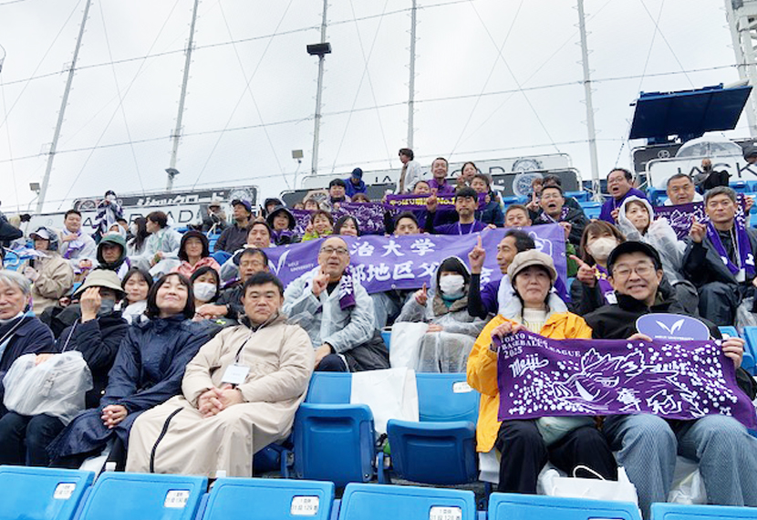 東京六大学野球　対立教大学戦応援会を実施しました