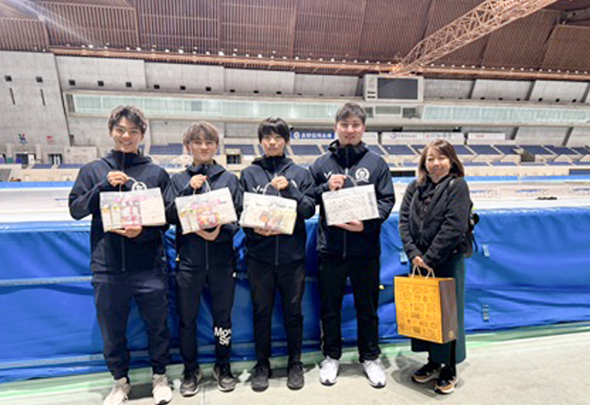 いらっしゃい信州合宿応援企画　その10「スピードスケート部in長野市」