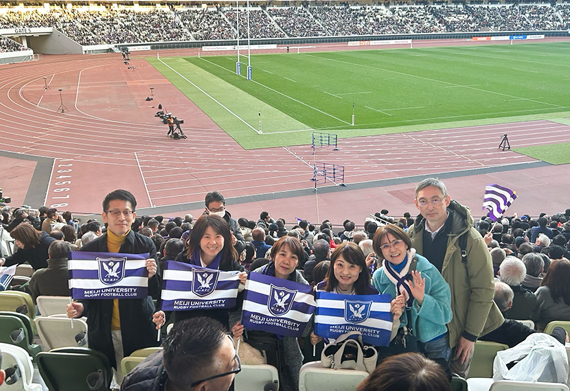 2025年ラグビー明早戦応援のご報告