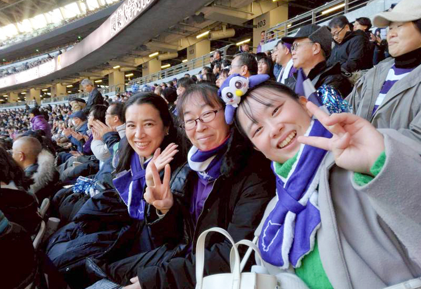 明治大学山口県父母会　熱戦の舞台で心ひとつに―――第１０１回ラグビー明早戦　中国地区協議会合同応援に参加！