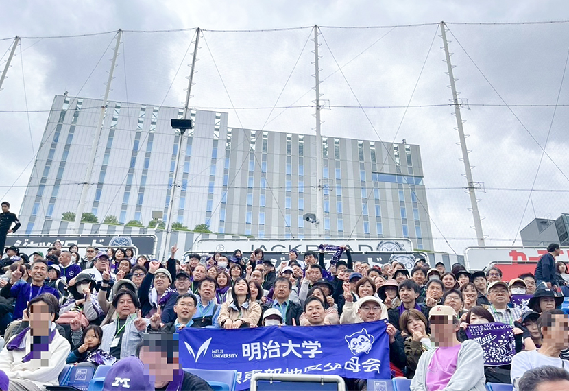 東京六大学野球　対慶應義塾大学戦応援会を実施しました