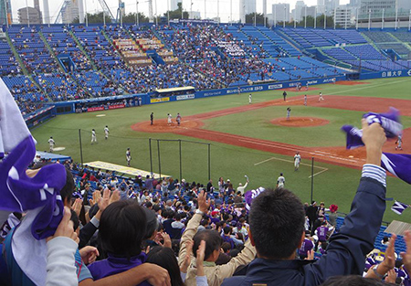 【神奈川県東部地区】 東京六大学野球春季リーグ戦 紫紺の日応援会のご案内