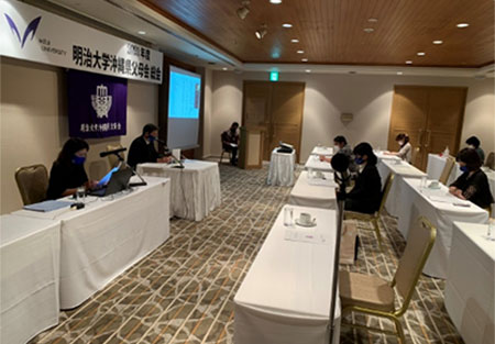 【沖縄県】2021年度 父母会総会（オンライン）を実施しました。